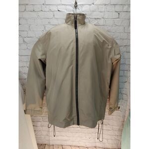 Old Navy Mens Size Large Beige Windbreaker Jacket.